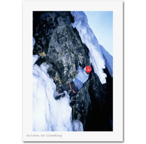 Kristen Ulmer Ice Climbing
